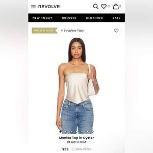 Revolve Heartloom Monico Top in Oyster